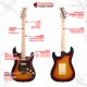 กีต้าร์ไฟฟ้า Paul Ray Classic Plus S HSS MN สี 3Tone Sunburst