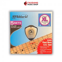 D'Addario EXL120 + 5SOS NICKEL ขนาด 9-42 สายกีต้าร์ไฟฟ้า พร้อมเช็คQC,แท้100% ,ส่งฟรี เต่าแดง