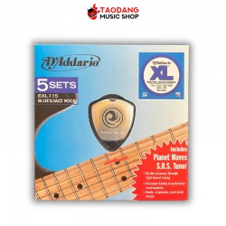 D'Addario EXL115 + 5SOS NICKEL ขนาด 11-49 สายกีต้าร์ไฟฟ้า พร้อมเช็คQC,แท้100% ,ส่งฟรี เต่าแดง