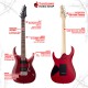 กีต้าร์ไฟฟ้า Cort X100 สี Open Pore Black Cherry