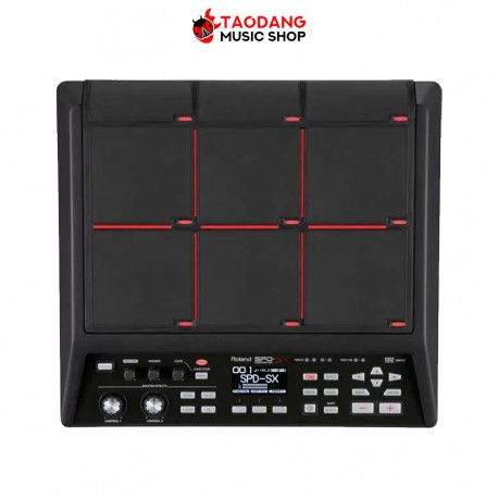 แพดกลองไฟฟ้าRoland Sampling Pad SPDSX สี Black