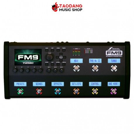 มัลติเอฟเฟค Fractual Audio FM9 MKII Turbo สี Black