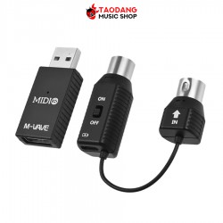 ไวเลสซิสเทมM-Vave MS1 Midi สี Black