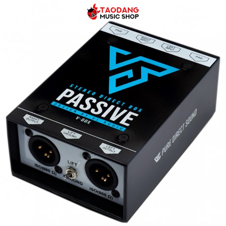 Direct Box VL Audio Stereo Passive DI Box Mark II