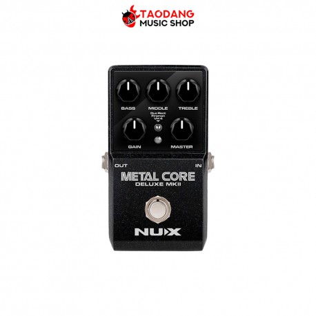 เอฟเฟคกีต้าร์ NUX Metal Core Deluxe MKII สี Black