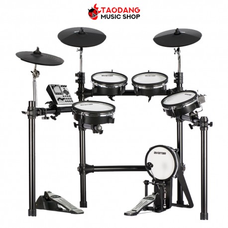 กลองชุดไฟฟ้า Avatar SD-201-1S สี Black
