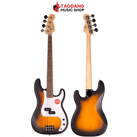 เบสไฟฟ้า Squier Debut Precision สี 2Tone Sunburst