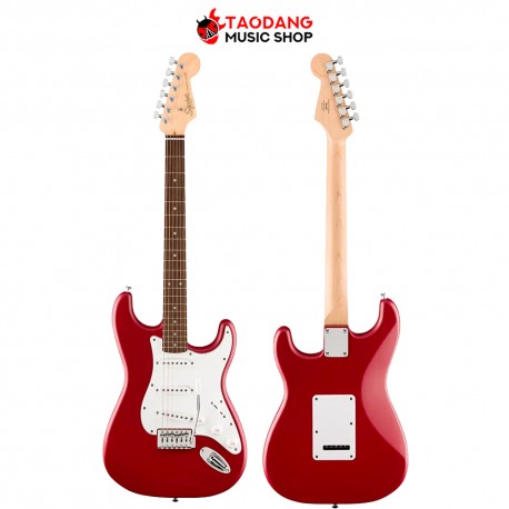 กีต้าร์ไฟฟ้า Squier Debut Stratocaster SSS LRL สี Dakota Red