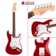 กีต้าร์ไฟฟ้า Squier Debut Stratocaster SSS LRL สี Dakota Red