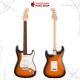 กีต้าร์ไฟฟ้า Squier Debut Stratocaster SSS สี 2Tone Sunburst