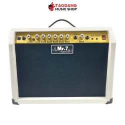 แอมป์กีต้าร์ไฟฟ้า Mr.7 GA40W สี White