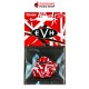 ปิ๊ก Dunlop EVH VHII MAX GRIP PICKS สี White Red