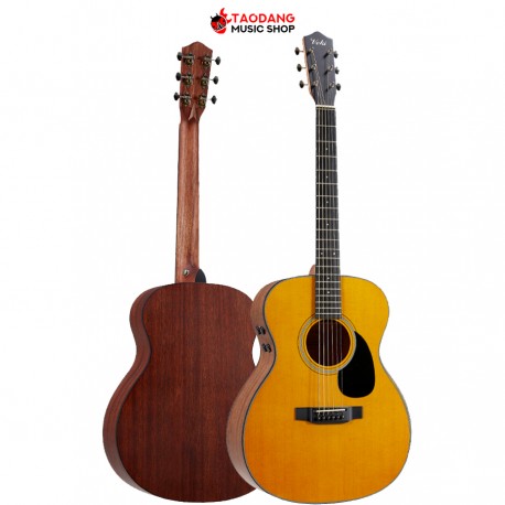 กีต้าร์โปร่งไฟฟ้า Voki A05MAE ST1 สี Mahogany