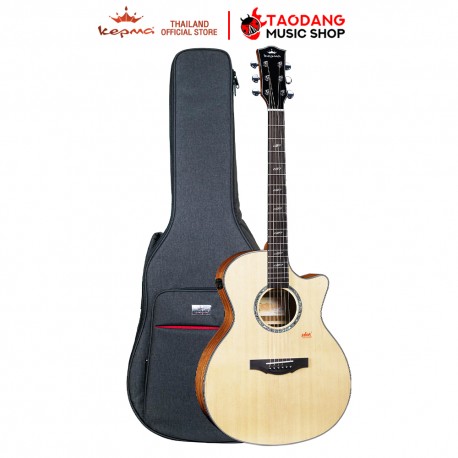 กีต้าร์โปร่งไฟฟ้า Kepma F2SGA EQ สี Natural