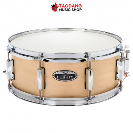 กลองสแนร์-PEARL-SNARE UTILITY 14X5.5 MUS1455M-MATTE NATURAL