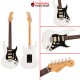 กีต้าร์ไฟฟ้า Fender Player II Stratocaster HSS สี Polar White