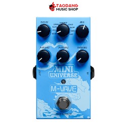 เอฟเฟคกีต้าร์ M vave Mini-Universe สี Blue