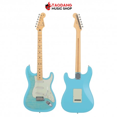 กีต้าร์ไฟฟ้า Fender Hybrid II Stratocaster สี Celeste Blue