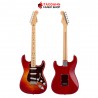 กีต้าร์ไฟฟ้า Fender Hybrid II Stratocaster สี Sunset Orange Trans