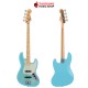 เบสไฟฟ้า Fender Hybrid II Jazz Bass สี Celeste Blue