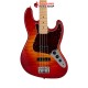 เบสไฟฟ้า Fender Hybrid II Jazz Bass สี Sunset Orange Trans