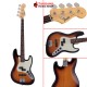 เบสไฟฟ้า Fender Hybrid II Jazz Bass สี 3 Color Sunburst