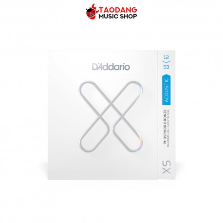 สายกีต้าร์โปร่ง D'Addario XSAPB ขนาด 12-53