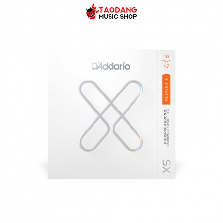 สายกีต้าร์โปร่ง D'Addario XSAPB ขนาด 10-47