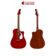 กีต้าร์โปร่งไฟฟ้า Fender รุ่น Redondo Player สี Cnady Apple Red