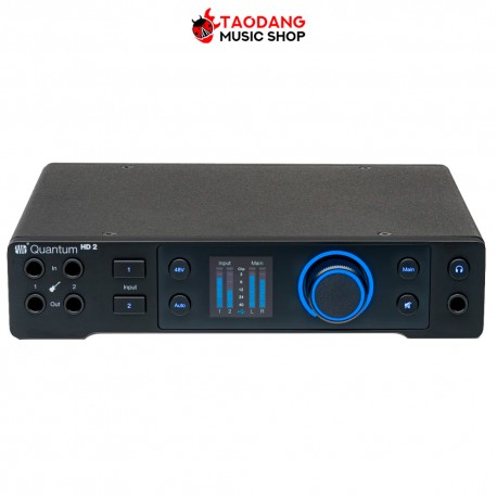 ออดิโอ้อินเตอร์เฟส PRESONUS QUANTUM HD2 สี BLACK