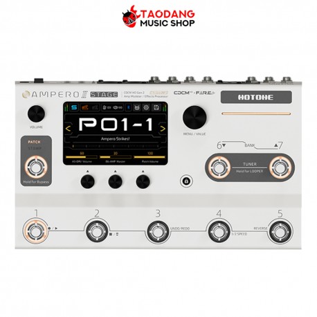 มัลติเอฟเฟค Hotone Ampero II Stage สี White