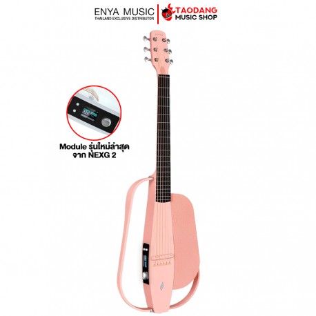กีต้าร์โปร่งไฟฟ้า Enya NEXG1 Plus สี Pink
