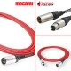 สายสัญญาณ XLR Mogami XLR 25341 1M สี Red