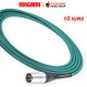 สายสัญญาณ XLR Mogami XLR 25341 10M สี Green