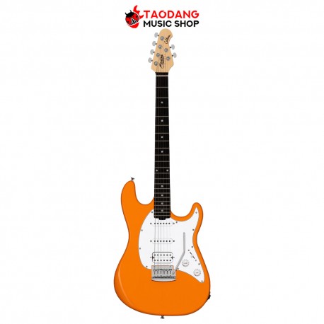 กีต้าร์ไฟฟ้า Sterling Cutlass CT20 สี Sunrise Orange