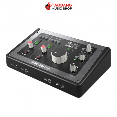 ออดิโออินเตอร์เฟส Solid state logic SSL2+ MKII สี Black