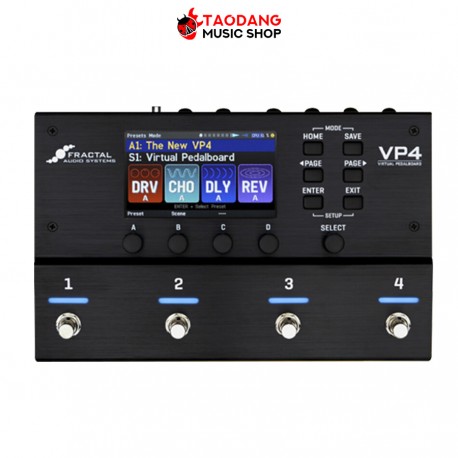 มัลติเอฟเฟค Fractal audio VP4 สี Black