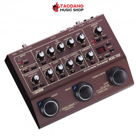 เอฟเฟคกีต้าร์ Boss AD10 สี Brown