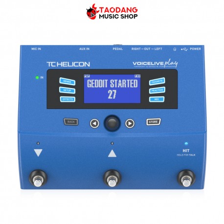 เอฟเฟคร้อง Tc helicon VoiceLive Play สี Blue