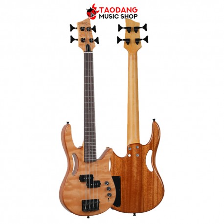 เบสไฟฟ้า Akama Mini Beast Bass QS สี Natural