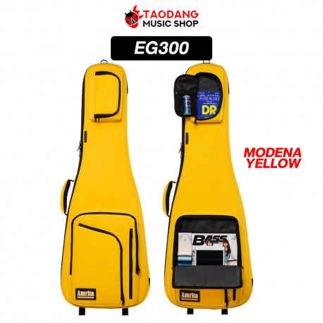 กระเป๋ากีต้าร์ไฟฟ้า Moonwalk EG300 สี Mountain Grey