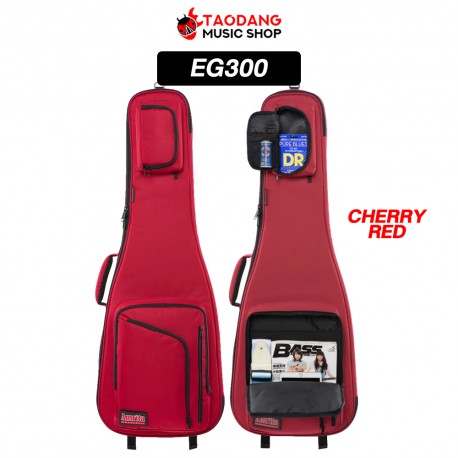 กระเป๋ากีต้าร์ไฟฟ้า Moonwalk EG300 สี Mountain Grey