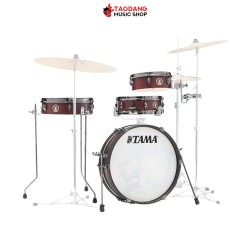กลองชุด Tama Club Jam Pancake สี Burgandy Walnut Wrap