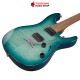 กีต้าร์ไฟฟ้า Ibanez AZ24S1F สี Transparent Turquoise Sunburst