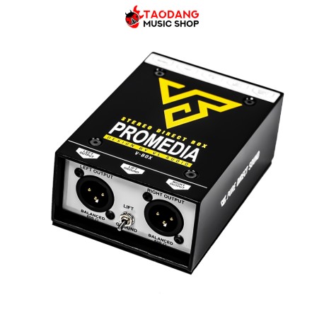 Direct Box VL Audio Stereo Promedia DI Box Mark II