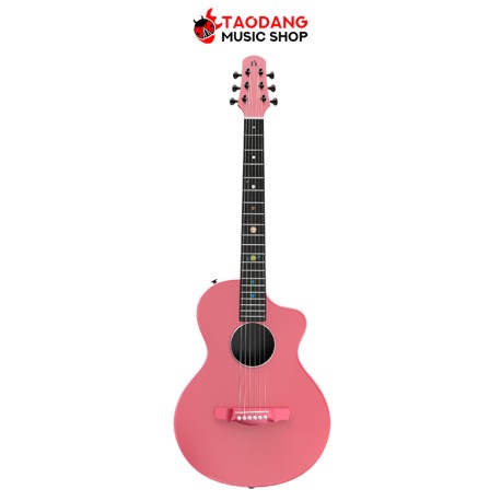 กีต้าร์โปร่ง Natasha Asteroid สี Peach Pink
