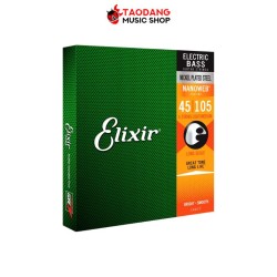 สายเบสไฟฟ้า Elixir Nanoweb Coating Medium Light เบอร์ 45-105
