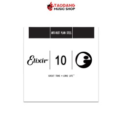 สายแยกกีต้าร์โปร่งและกีต้าร์ไฟฟ้า Elixir Anti Rust Steel เบอร์ .010