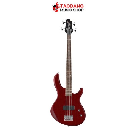 Electric Bass Cort Action Junior Open Pore Black Cherry