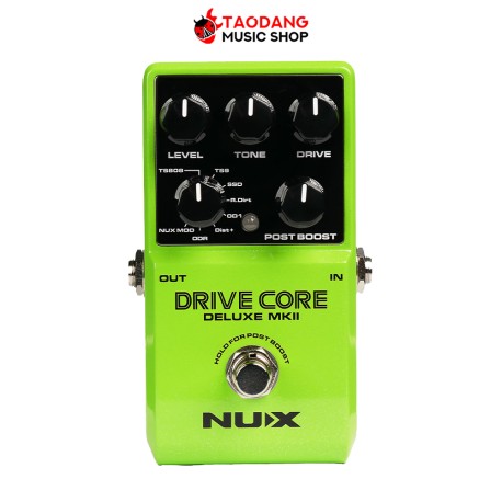 เอฟเฟคกีต้าร์ Nux Drive Core Deluxe MKII สี Green